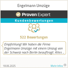 Erfahrungen & Bewertungen zu Engelmann Umzüge